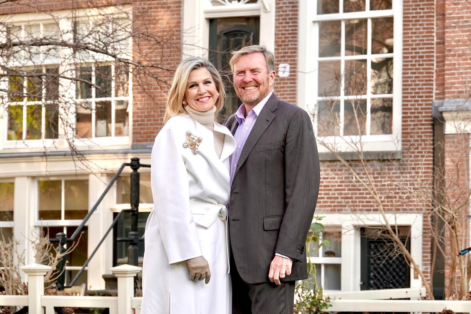 Foto van Koningin Maxima en Koning Willem-Alexander